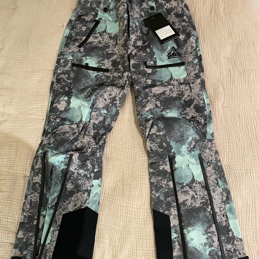Stylish Gray And Green Track Pants